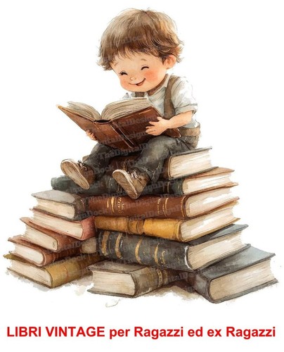 Libri vintage per ragazzi - libri,